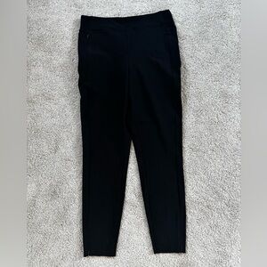 Athleta Stellar tight with zip ankles